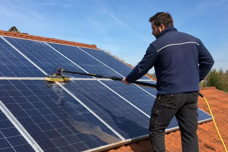 Nettoyage et entretien de panneaux solaires à Violès