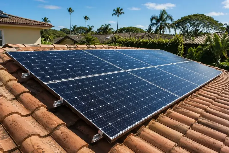 Installation de panneaux solaires à Violès